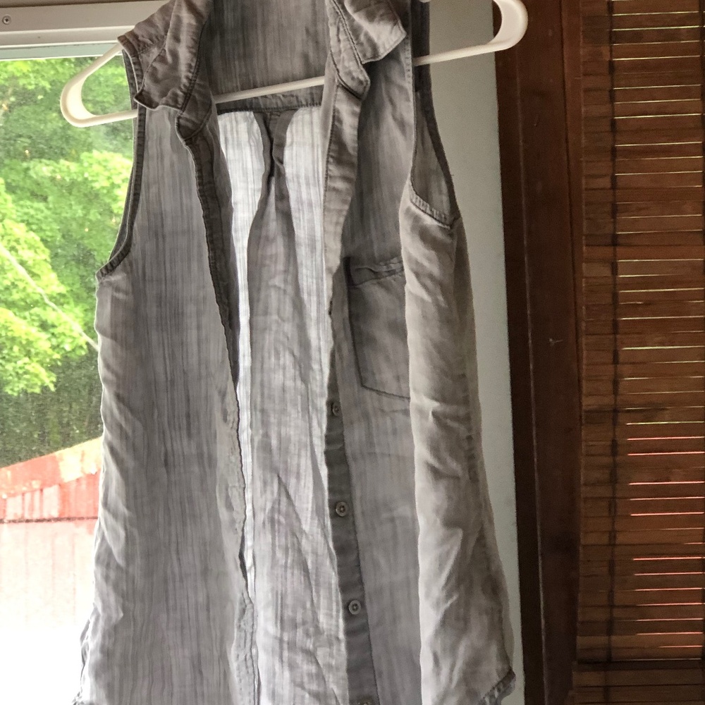 Button Collar Tank - image 1